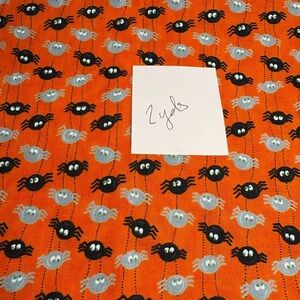Spider print| Pumpkin Party Collection|Deb Strain| Moda- 2 yard cut. 100% cotton
